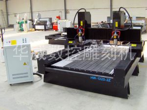 包头石拐区双头立体多功能石材雕刻机HW-1325-2Z